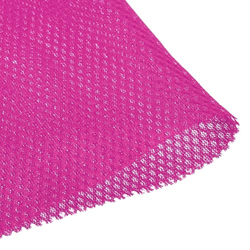 Tissu maille rose pour haut-parleur anti-poussière 100x140cm