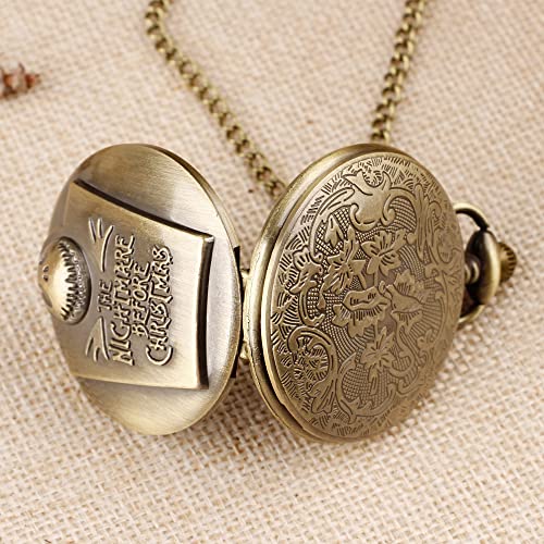 Tim Burton's Nightmare Before Christmas,Jack Skellington Roman Numerals Quartz Christmas Halloween Best Gifts For Men Women #TOP3