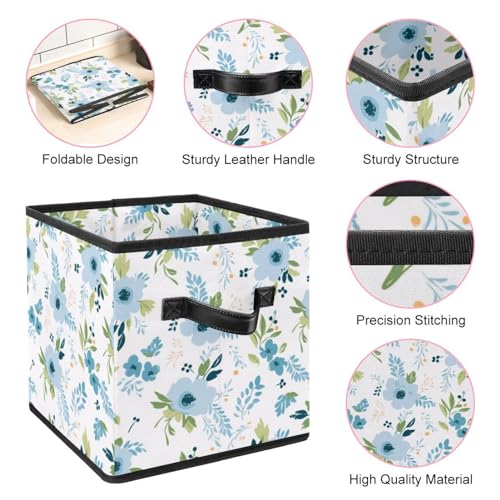 Bac de rangement cube pour optimiser les étagères encombrées - 5