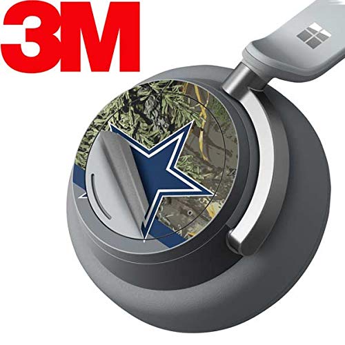 Skinit Decal Audio Skin compatible with Surface Headphones - Officially Licensed NFL Realtree Camo Dallas Cowboys Design