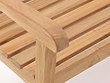 Sunyard Gartenbank Wales aus massivem Holz - 6