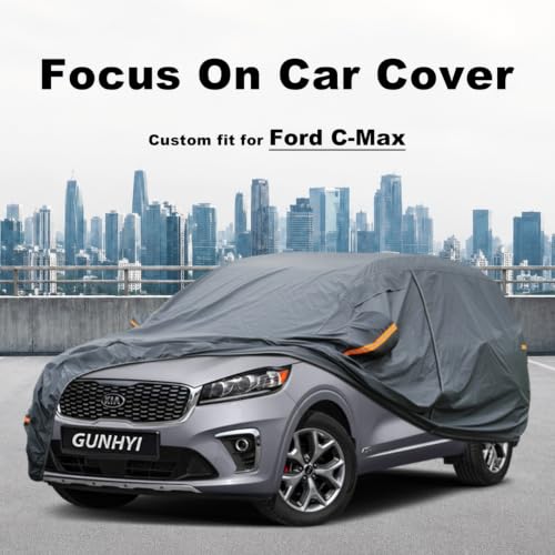 Image of GUNHYI Premium Car Cover Custom Fit Kia Sorento (2002-2026), 16 Layers Heavy Duty Car Cover Waterproof All Weather with Zipper Door for Sun Rain Snow Dust Uv Protection