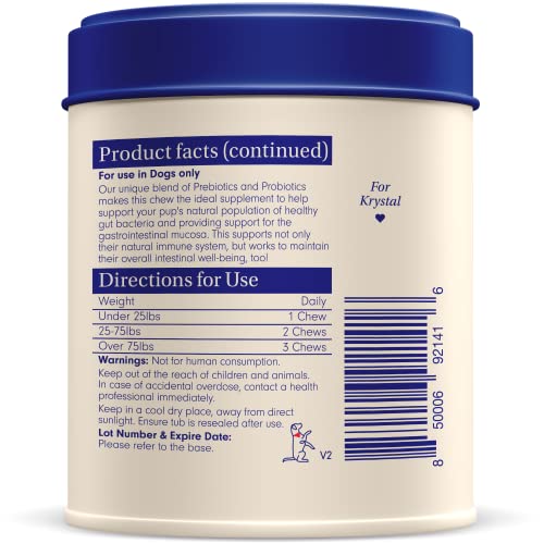 PetLab Co. Probiotics for Dogs, Support Gut Health & Seasonal Allergies - Pork Flavor Soft Chew - 30 Soft Chews… - Image 5