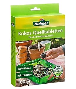 Dehner Kokos-Quelltabletten 100 Stück