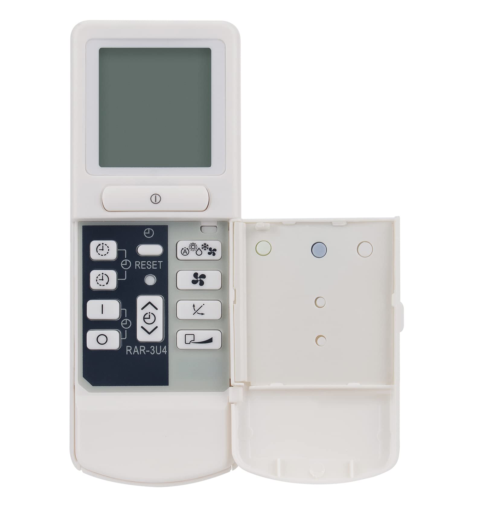 RAR-2P2 AC A/C Remote Control Replacement Compatible with Hitachi Air Condtioner RAS-10SH1 RAC-10SH1 RAS-14SH1 RAC-14SH1RAR-2A1 RAR-52P1 RAR-2SP1 RAR-3U4 RAR-2A1 RAR-3U4 RAR-52P1 RAR-52P2 RAR-2P1