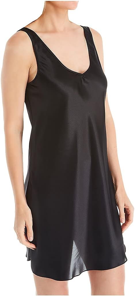 Shadowline Women's Women's Satin Essentials Wide Strap Chemise
