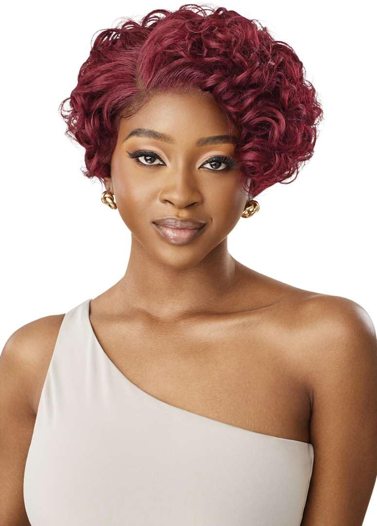 Outre Lace Front Wig - Perfect Hair Line 13X4 - Lori (DEEP BURGUNDY)