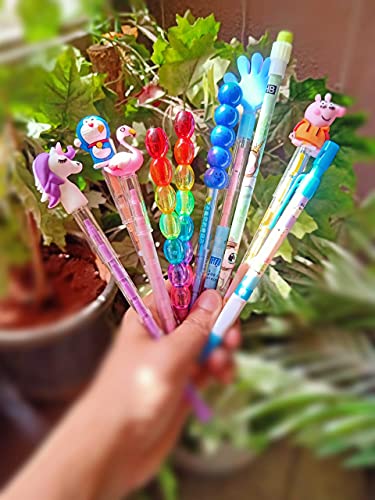 GoMerryKids Combo of Mixed Character Pencils for Kid’s