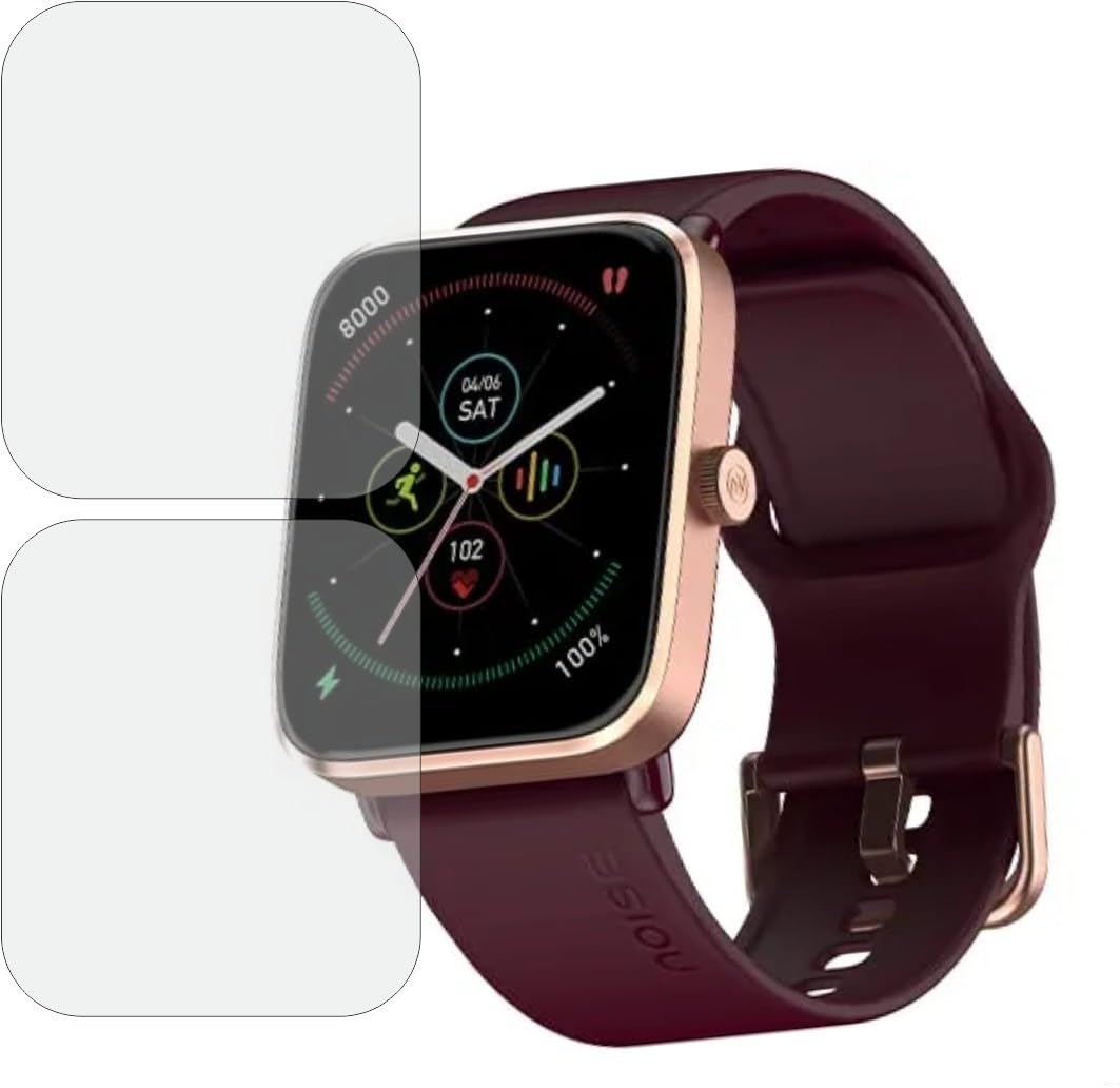 TELTREK Screen Guard for Noise Colorfit Pro 4 Alpha Smartwatch Screenguard, Edge to Edge TPU Fiber Film not Tempered Glass Screen Protector for Noise Colorfit Pro 4 Alpha (Pack of 2) (B0CN1THGV2) Amazon Price History, Amazon Price Tracker