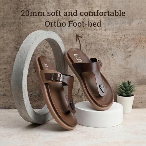 Image of Extra Super Soft Comfortable Cushion with Adjustable Strap Lightweight Sandal Waterproof Pain Relief Anti-Skid Sole Slipper OUTDoor INDoor Stylish Footwear for Women All-Day Comfort BB1105