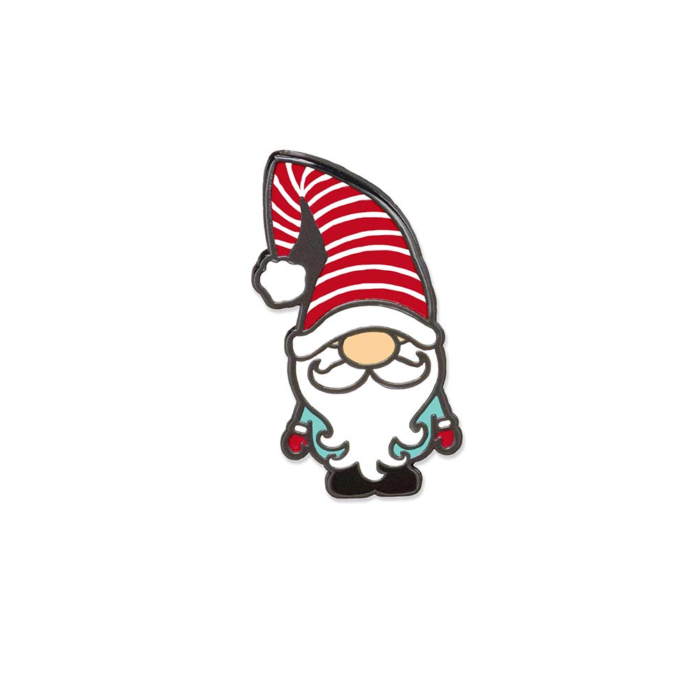 Lifebeats Christmas Gnome Enamel Pin