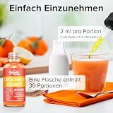 Liposomales Vitamin C 2000 mg Flüssiges Ergänzungsmittel, Maximale Absorption, Hochwirksames veganes Vit C, Ascorbinsäure, Nicht-GMO, Glutenfrei, Sojafrei