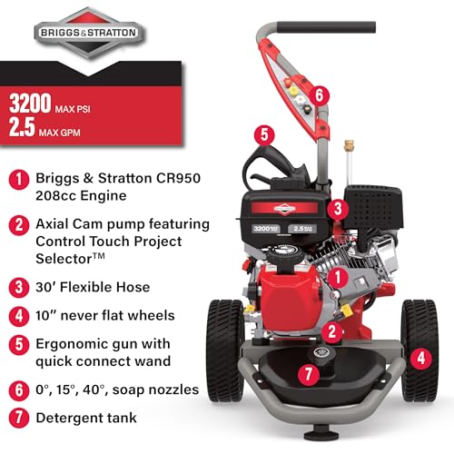 Briggs & Stratton S3200C 3200 PSI Gas Washer