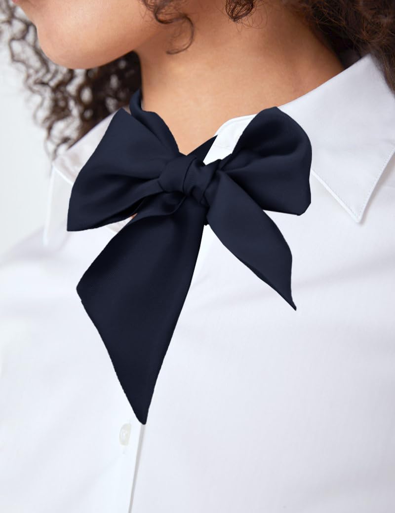 Cravatta Foulard in Seta Donna Bandeau Sciarpina per Collo, Borse e Polso