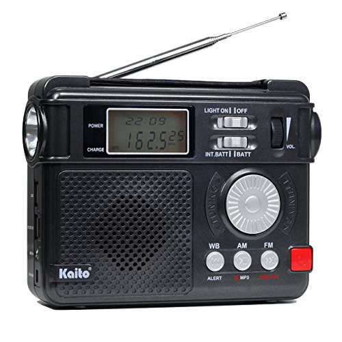 image for Kaito KA346 Digital 4-Way Powered AM/FM NOAA Weather Alert Emergency R
