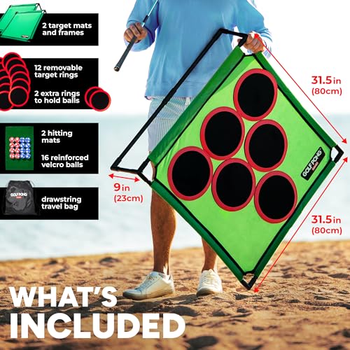 Golf Pong Chipping Game 2 Boards
