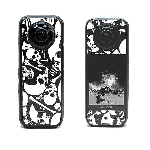 Image of Action Pro Camera Waterproof Skin Compatible with Insta360 X3 Action Camera (Black & White)