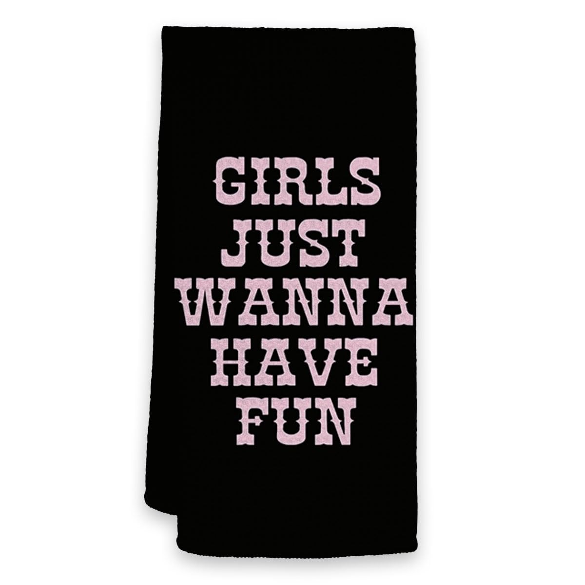 HIWX Hot Pink Preppy Cowgirls Just Wanna Have Fun Decorative Kitchen Towels and Dish Towels,Western Cowgirl Boots Hand Towels Tea Towel for Bathroom