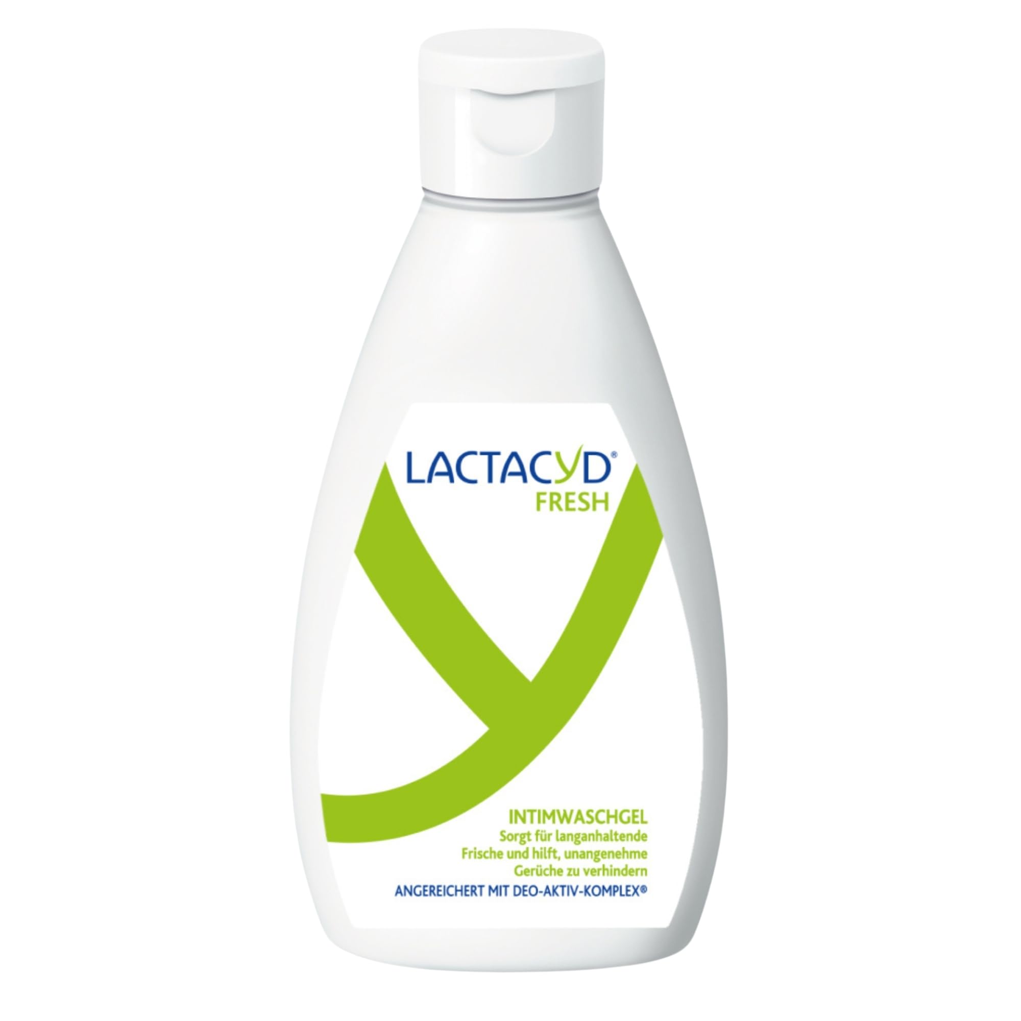 LACTACYD Fresh Intimwaschgel – Duschgel mit angepasstem pH-Wert und natürlicher L-Milchsäure – Zum Schutz vor Gerüchen – tägliche Intimpflege – Klinisch geprüft & bestätigt – 300 ml