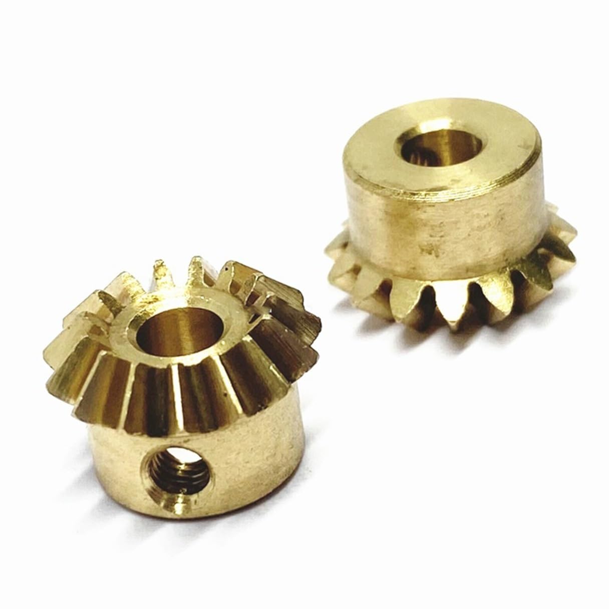 2x Kegelrad 1M 20 Zähne 6mm – 45# Stahl, 1:1 Übersetzung, 90° Winkel – Für Fördertechnik & Mechanische Übertragung
