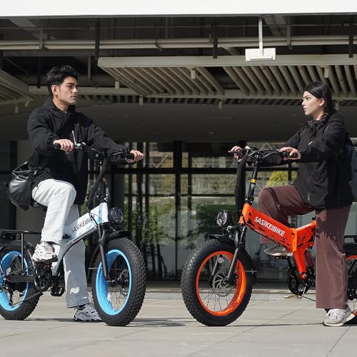 Image of vefreedom 1500W Folding Electric Bike for Adults, 52V 20AH Large Removable Battery E Bike,70 Miles Max Range, 20 inch x4.0 Fat Tire Ebike, Dual Suspension Commute Electric Mountain Bicycle
