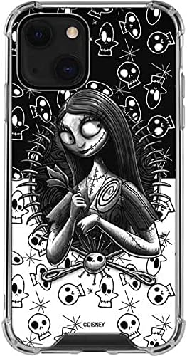 Skinit Clear Phone Case Compatible with iPhone 13 Mini - Officially Licensed Disney The Nightmare Before Christmas Sally Art Design