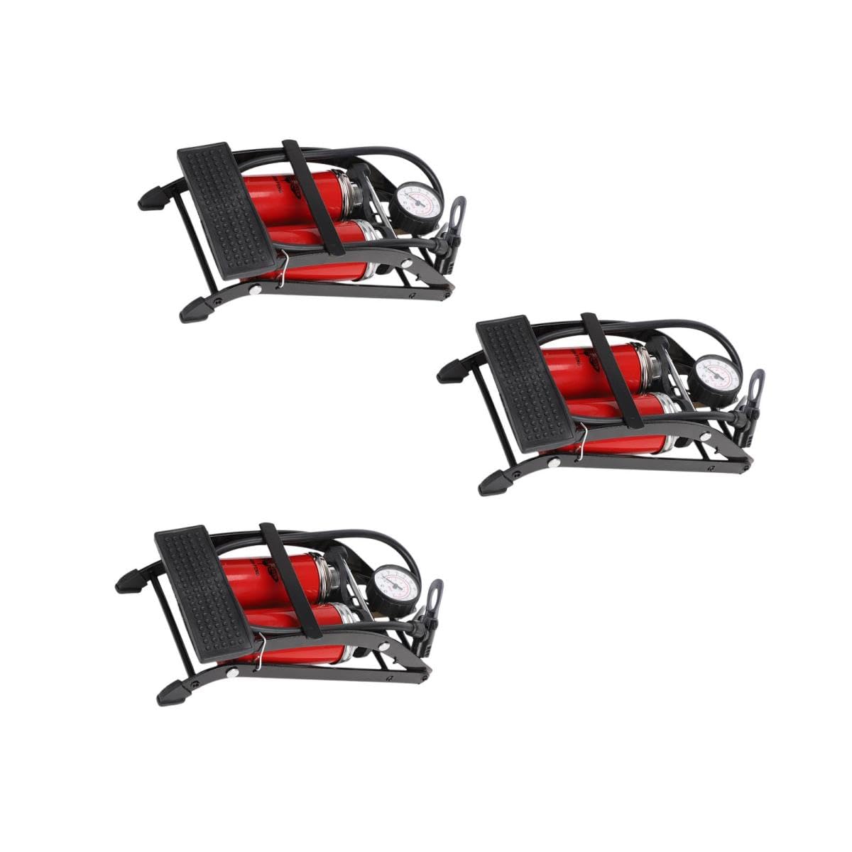 Hemobllo Luftdruck der Pedale tragbare Luft Inflator Fahrräder Mini-Fußpumpe Fahrrad Luftdruck Pedalluftpumpe Fußpumpe für Fahrrad
