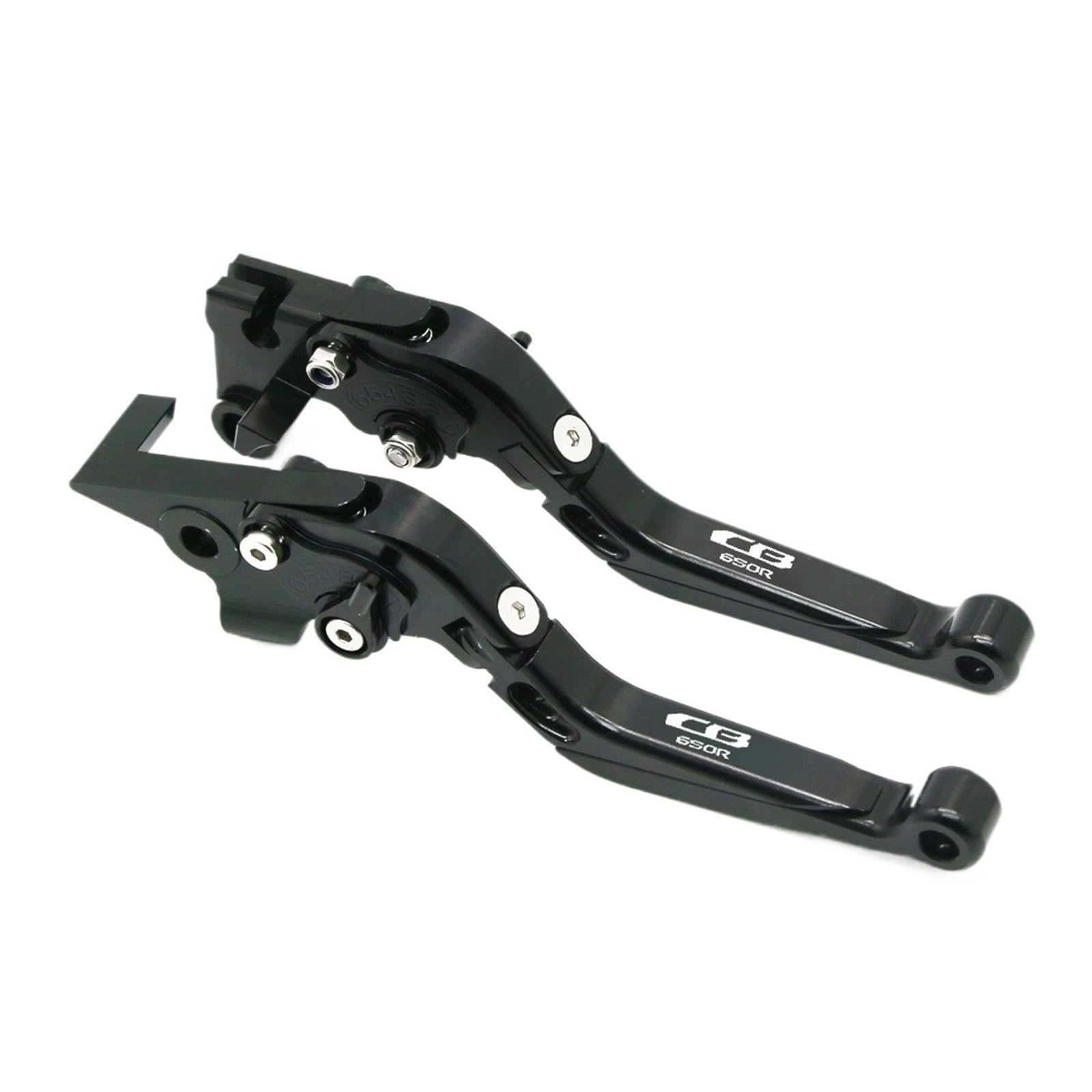 Mwbdjfod Color 12 For Ho&Nda Cb650r Cb 650R Cb650 R 2019 2020-2023 Motorcycle Cnc Adjustable Folding Extendable Brake Clutch Levers Handlebrake Handlebar Clutchs Brakes Levers
