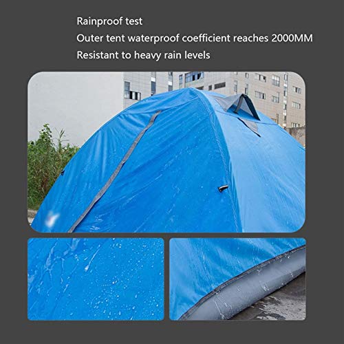 Rideau extérieur double couche imperméable pour tentes de camping