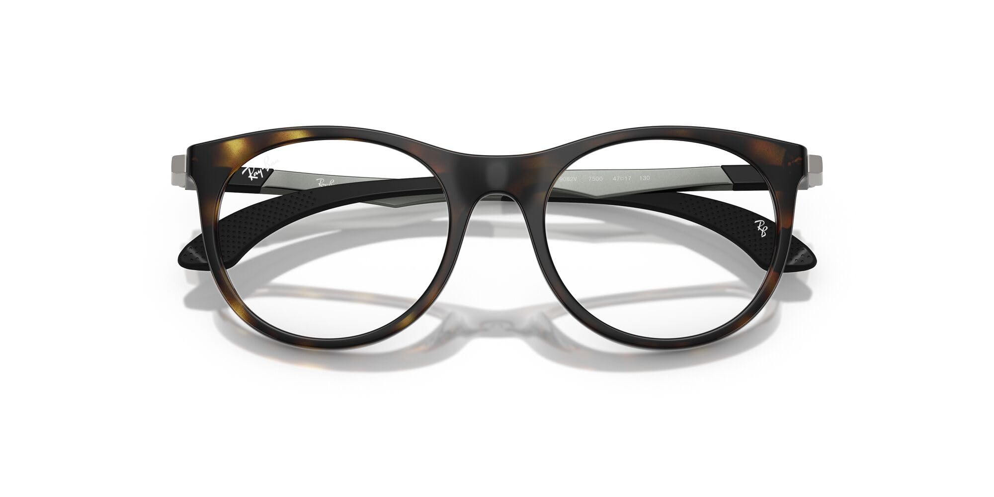 Ray-Ban Damskie okrągłe oprawki na okulary korekcyjne Ry9082v