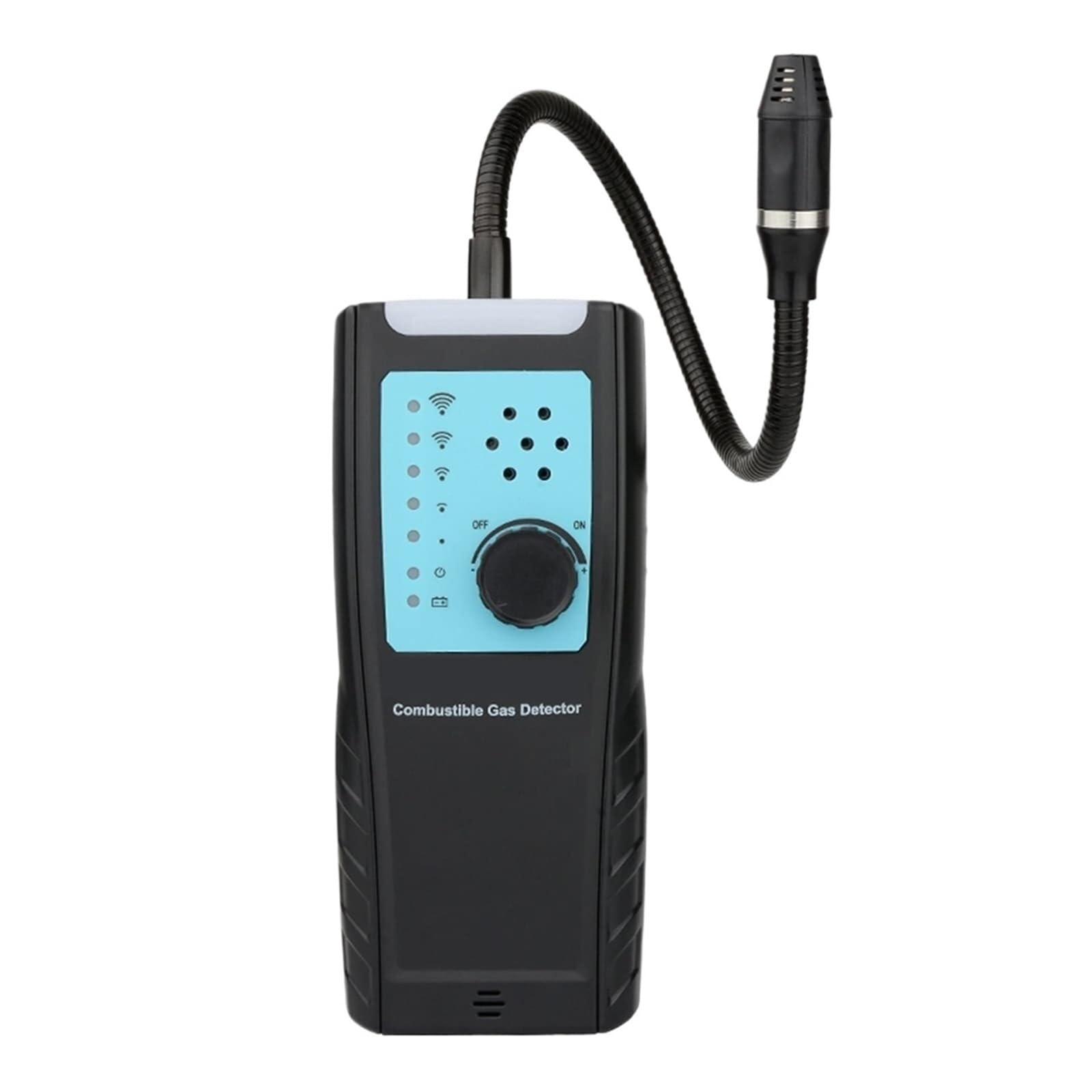 Amrttwy One Color Natural Gas Detector， Portable Combustible Gas Detector Liquefied Coal Methane Leak Alarm Home