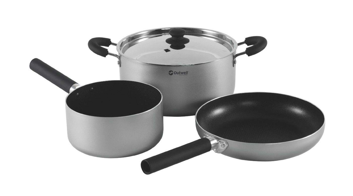 Outwell Koch Feast Set L, Silber, 650133