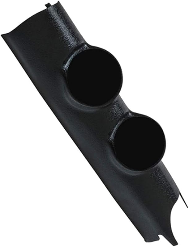 Pod Duplo para Coluna A GlowShift Preto para Jeep Wrangler JK 2011–2018 – 2 manômetros de 52 mm