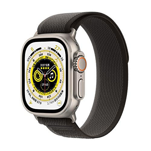 Apple Watch Ultra 第1世代 49mm チタニウムケース Amazon.com: Apple Watch Ultra [GPS + Cellular 49mm] Titanium