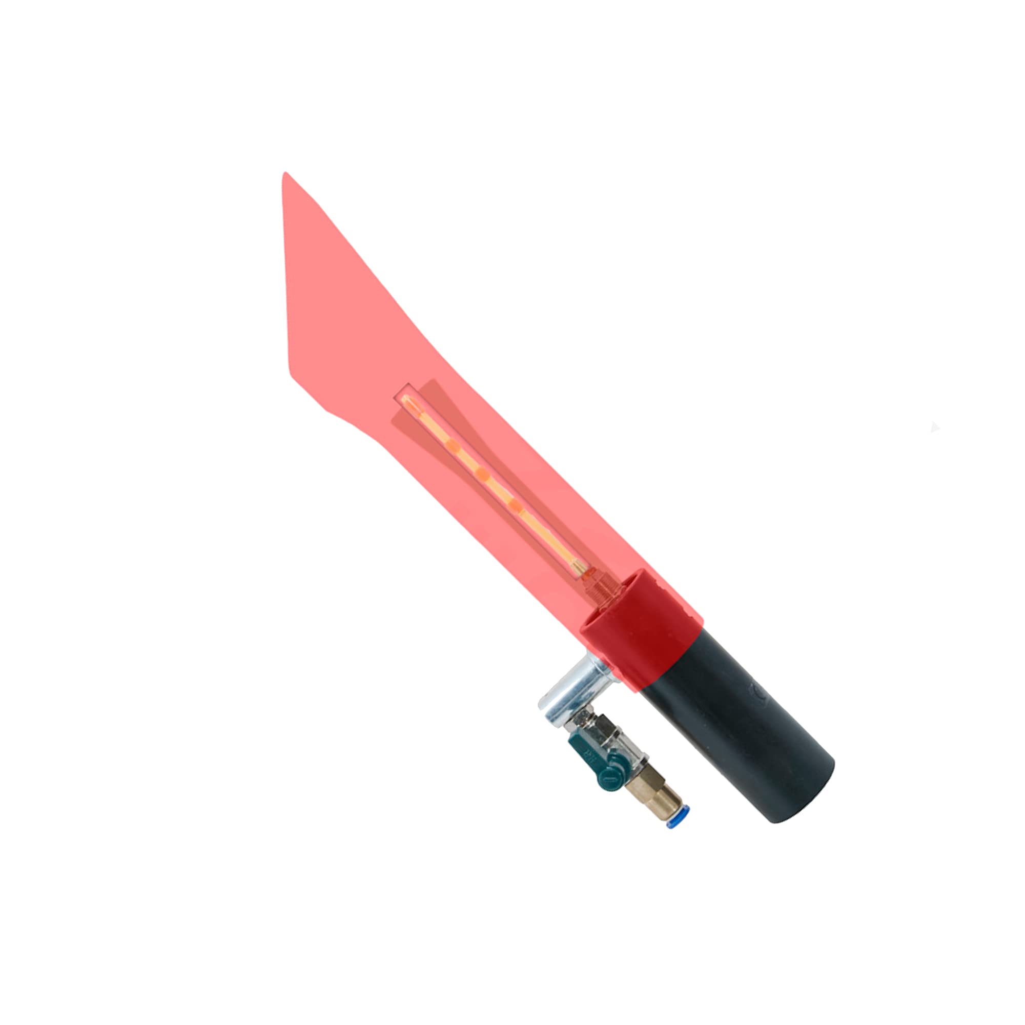 BenBow 006 Classic Pneumatik-Saugeradapter für Staubsauger – Tornado Luftwirbel-Reinigung für Auto-Innenraum & Polster, ohne Chemie