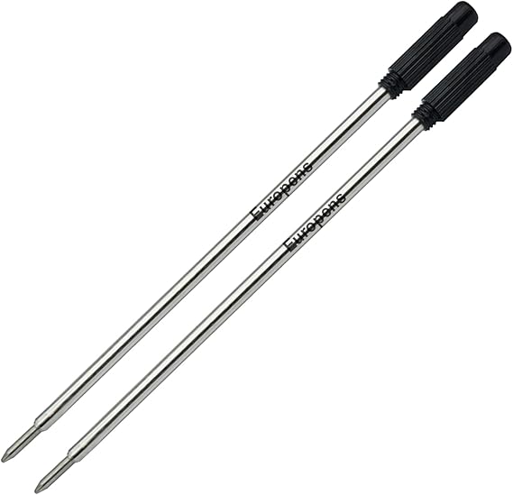 Cross Ballpoint Refill Black Medium (8513) Compatible X 2 Made in EU
