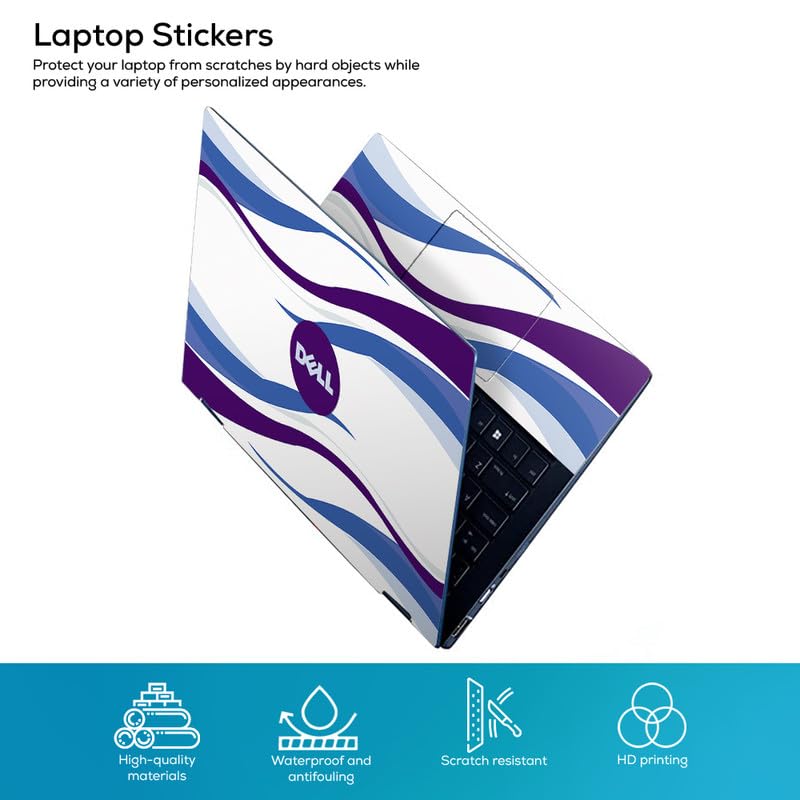 Image of Galaxsia Pattern D5 Vinyl Skin /Sticker /Cover /Decal Compatible for Any Dell Laptop of Size 17 to 17.3 Inches Or Notebook