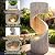 40" Outdoor Water Fountain with LED Light, S-Shaped Modern Curved Outdoor Fountain, Spiral Column Fountain, Decorative Waterfall Feature with Flat Top Plant Display for Garden, Patio Decor