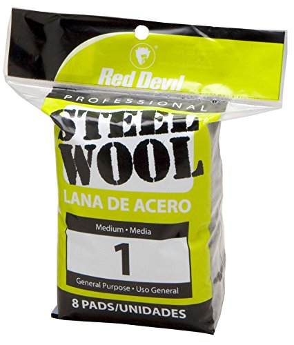 Red Devil 0324 Steel Wool #1 8Pk