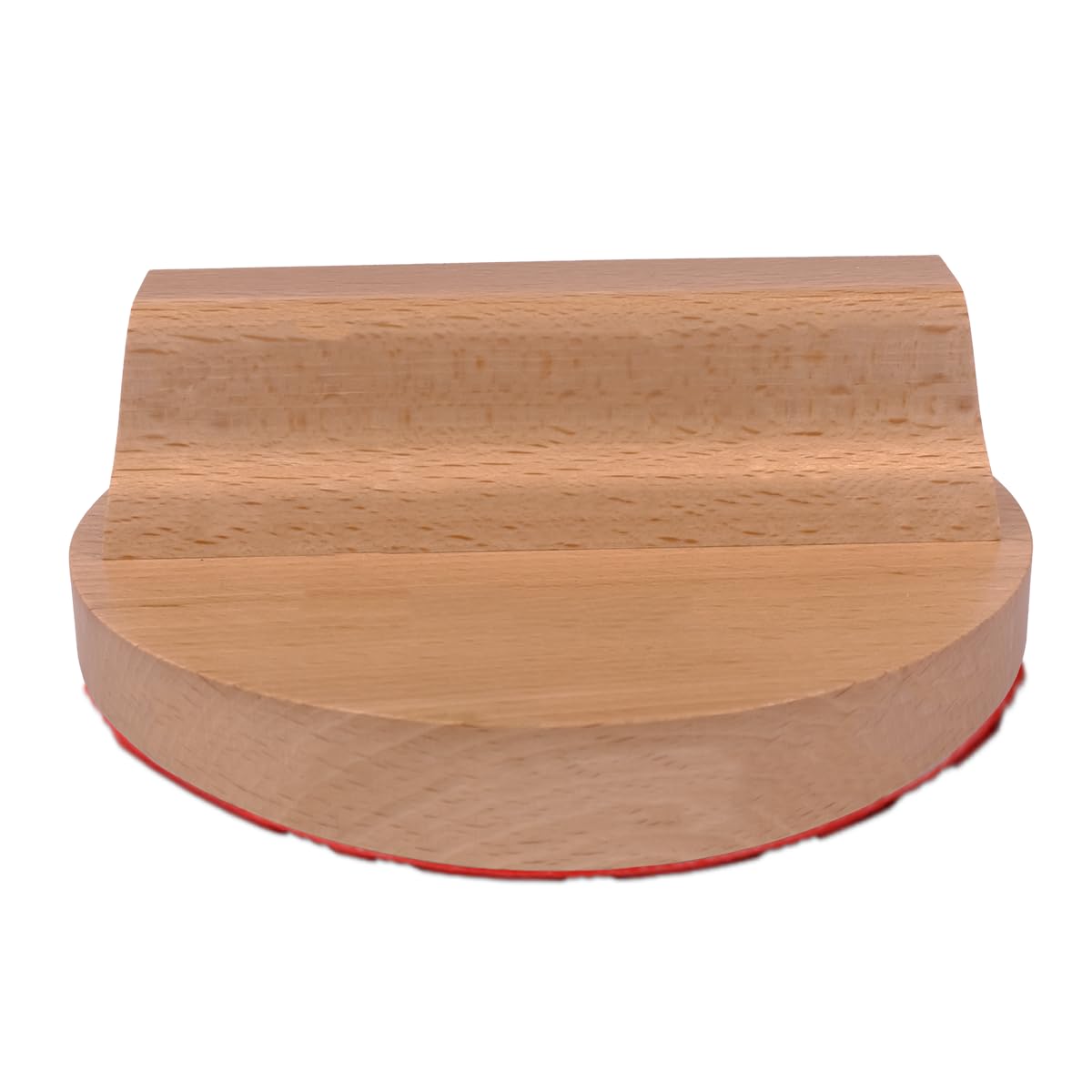 Timbro rotondo personalizzabile, diametro 18 cm, in legno, grande timbro in legno per personalizzare con testo e logo, opzionale con tampone per timbri