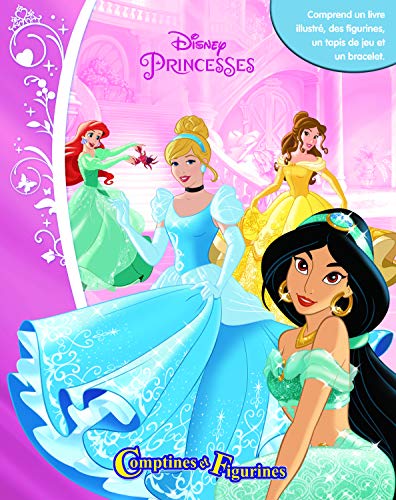 Phidal Disney Princesses Comptines et Figurines, Français, Multicolore