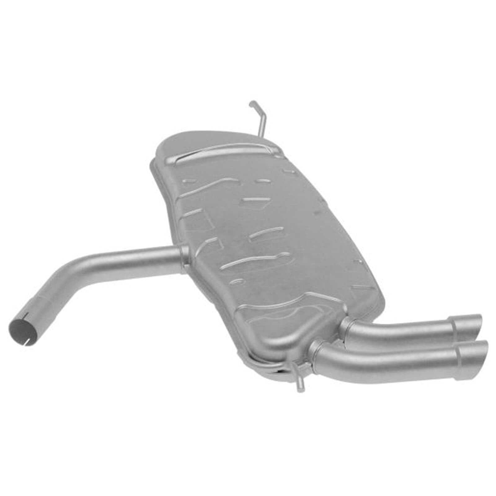 HELLA 8LD 366 036-511 Tłumik końcowy - Easy2Fit® Kit - z tyłu - dwuczęściowy - Komplet z elementami do montażu