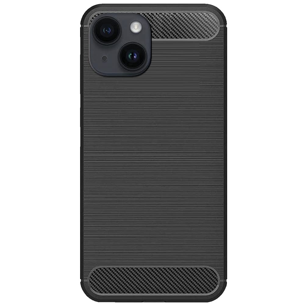 Inktree Back Cover Case for Apple iPhone 14 / Apple iPhone 14 Cases & Covers (Carbon Fibre Rugged Armour Black Colour) (B0BM8ZG5H9) Amazon Price History, Amazon Price Tracker