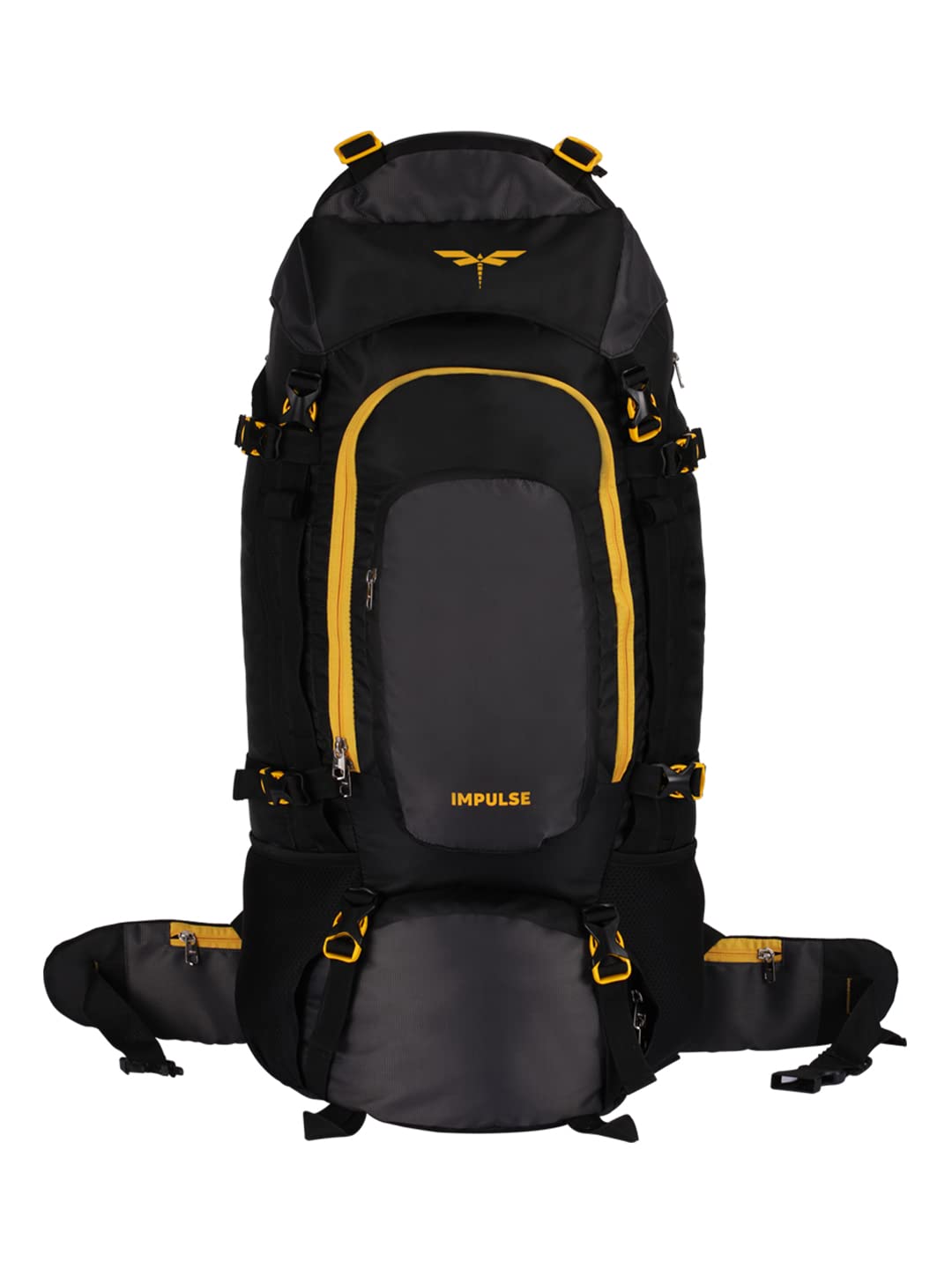 Impulse rucksack bags 75 litres travel bag for men tourist bag for travel backpack for hiking trekking Bag for men camping 3-pocket bag with 1 Year Warranty-image-18