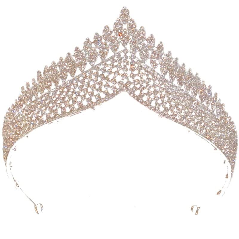 Joyería Para El Cabello Tiaras De Corona Para Mujer Cc Tiaras Y Coronas Accesoriara Mujeres Adornos Para El Cabello De Compromiso Diademas Para Damas De Honor Diademas De Moda Concurso,An225