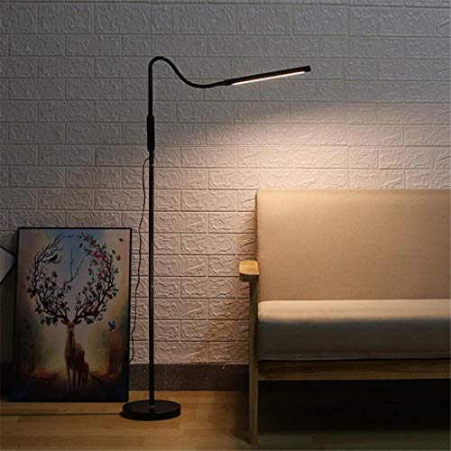 Lámpara de pie LED regulable con protección ocular para lectura 3
