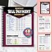 Bill Payment Tracker - Family Money Organizer Monthly Financial Management Book, Bill Tracker Notebook, Expense Tracker, 4-Year Guide Payment for Easy Saving, Budgeting, and Tracking