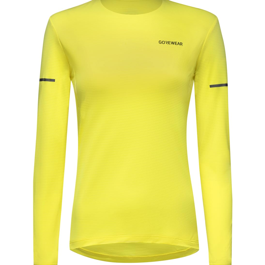 GORE WEAR Contest 2.0 Long Sleeve Tee Womens, Washed Neon Yellow, 38