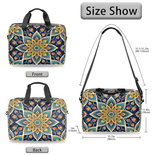Bolsa Mandala Bohemiaflowers para Laptop de 16 pulgadas miniatura 6