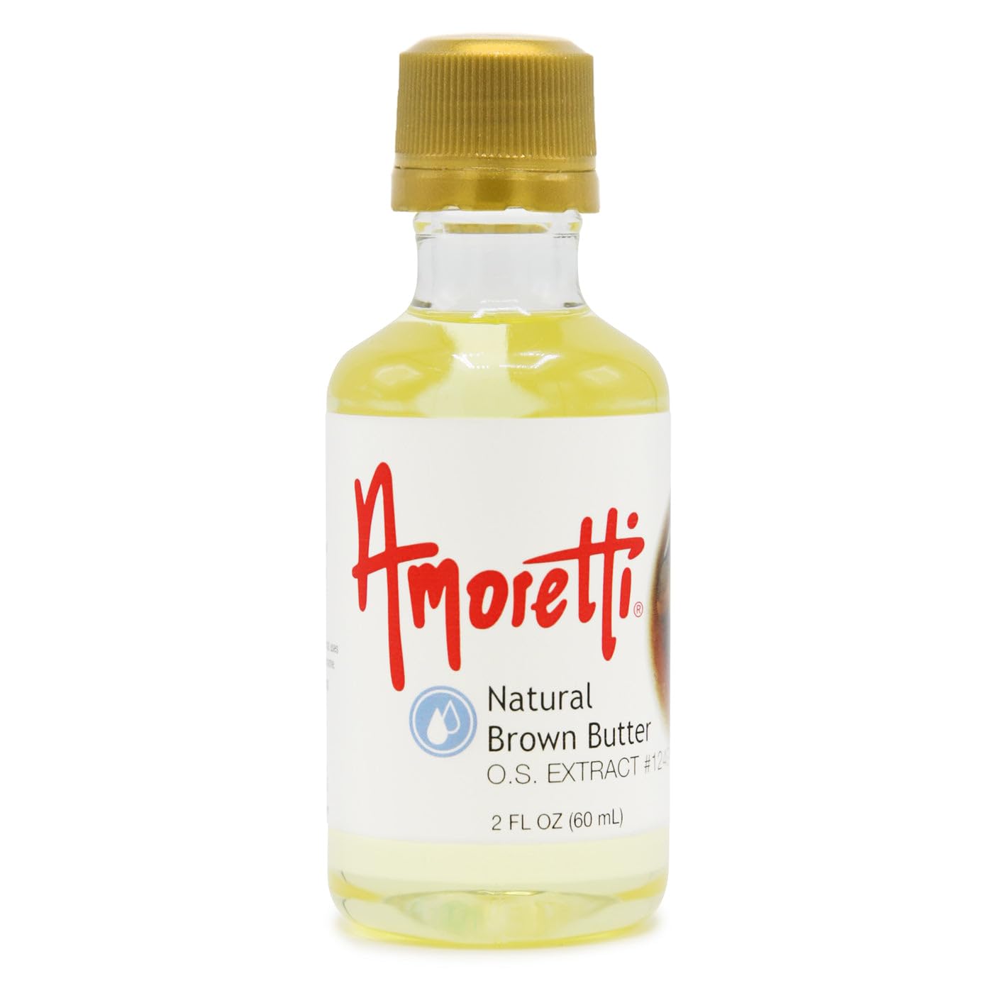 Natural Brown Butter Extract Oil Soluble 2 oz - Highly Concentrated & Perfect For Pastry or Savory applications, Preservative Free, Vegan, Kosher Pareve, TTB Approved, Non-GMO